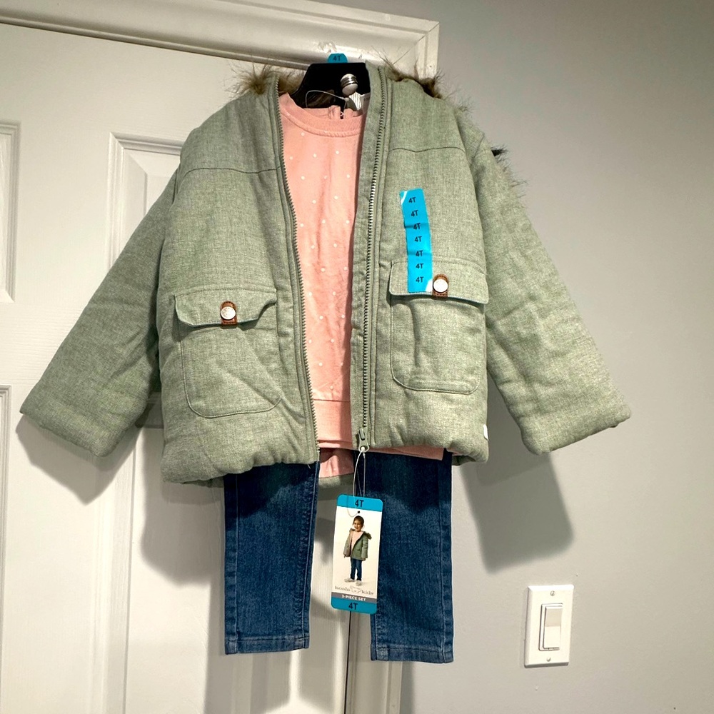 Koala Kids Girl’s 3-Piece Jacket Set